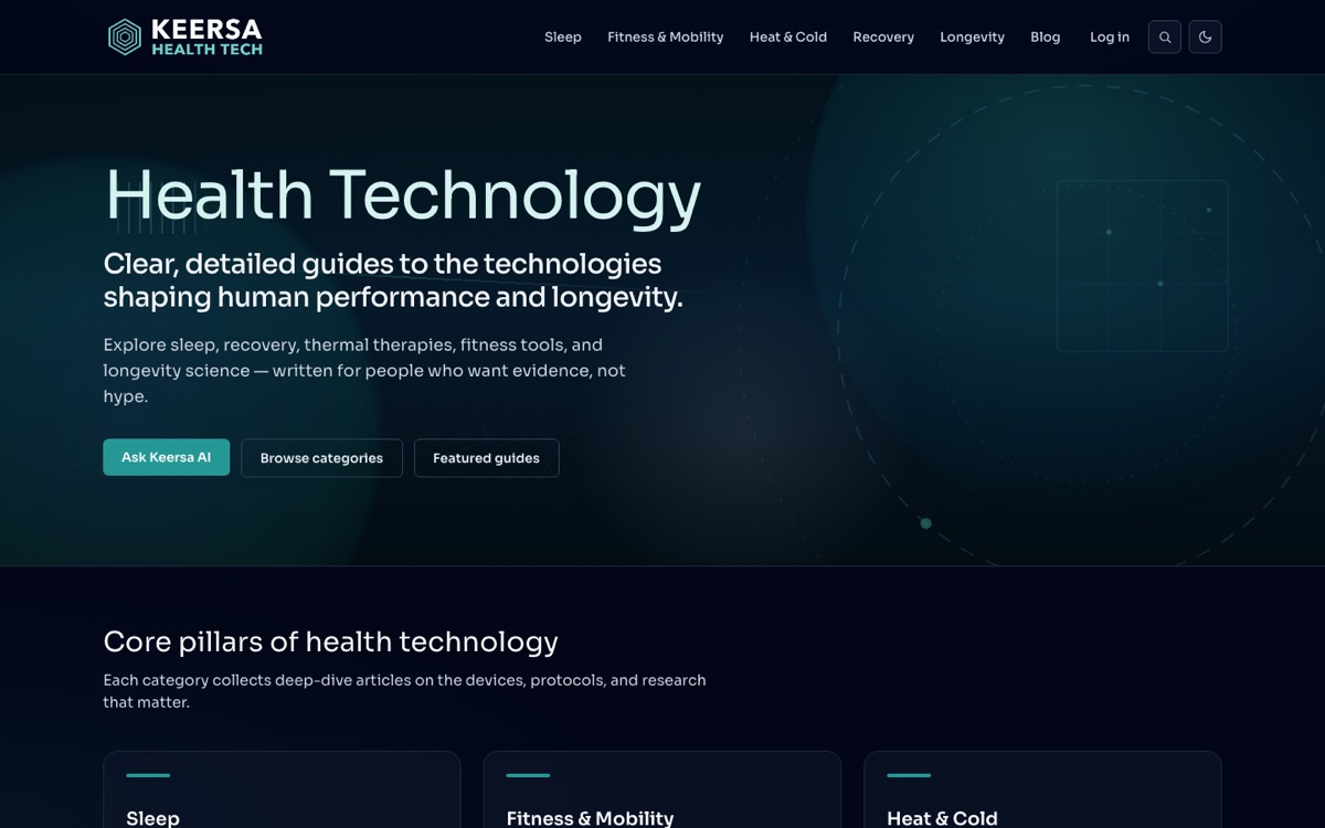 Keersa homepage